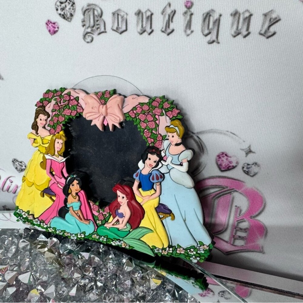 Disney Princess Photo Frame magnet fridge mini princesses - Picture 2 of 4